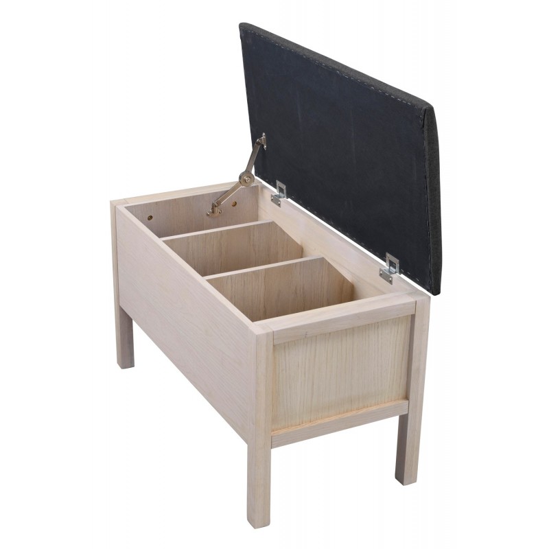 RO Confe Storage Bench White Pigmented